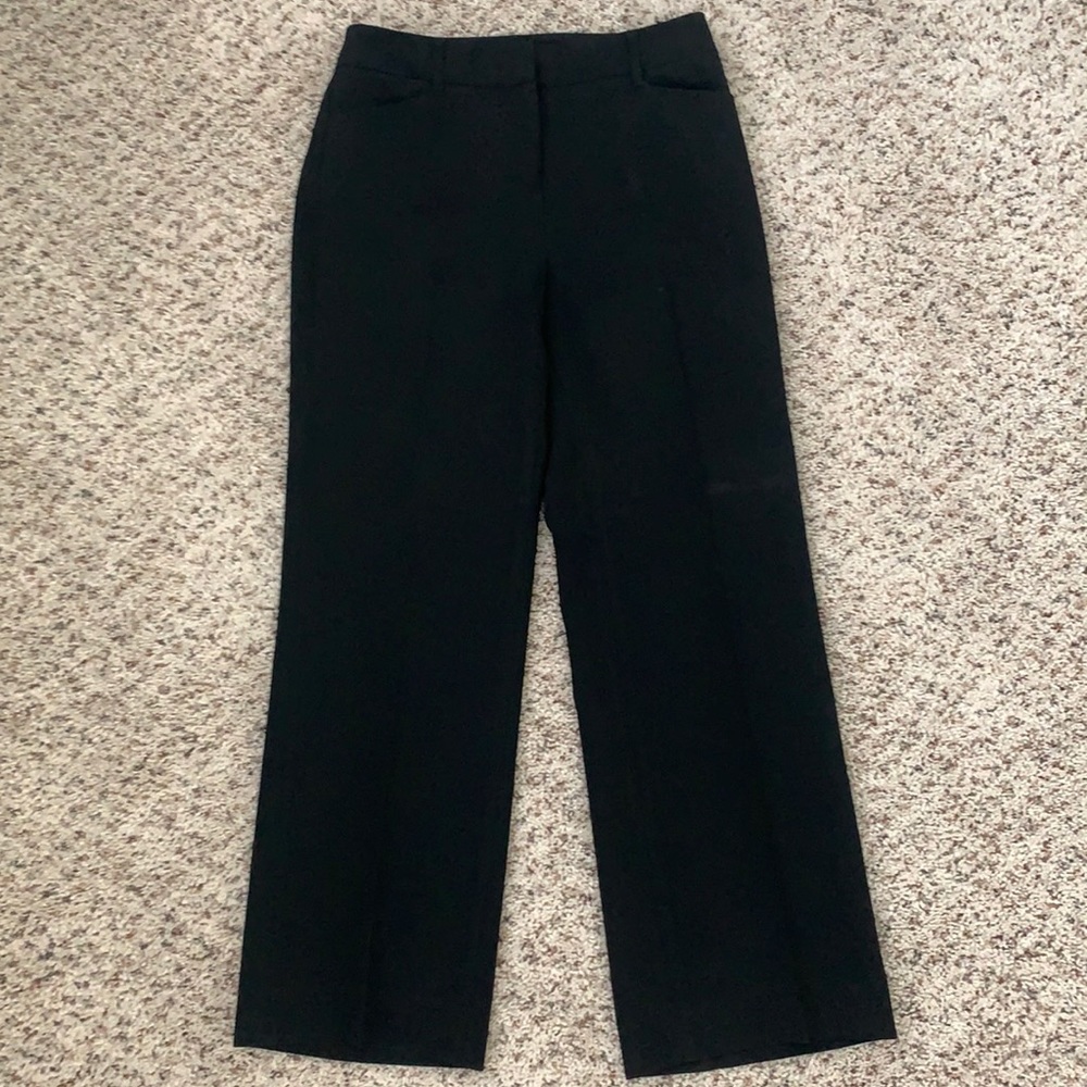 WHBM black pants size zero regular